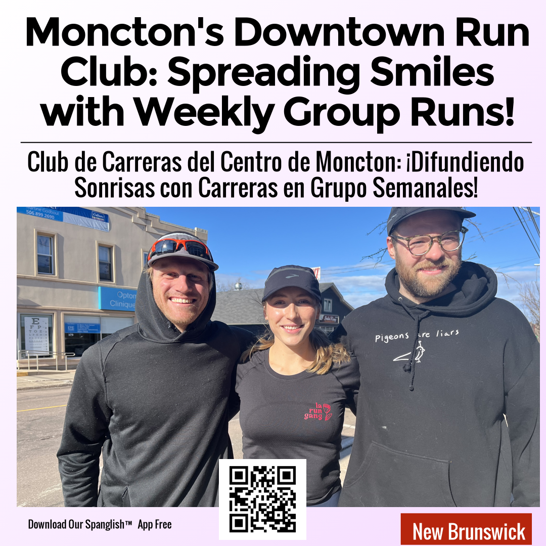 Moncton's Downtown Run Club: Spreading Smiles with Weekly Group Runs!