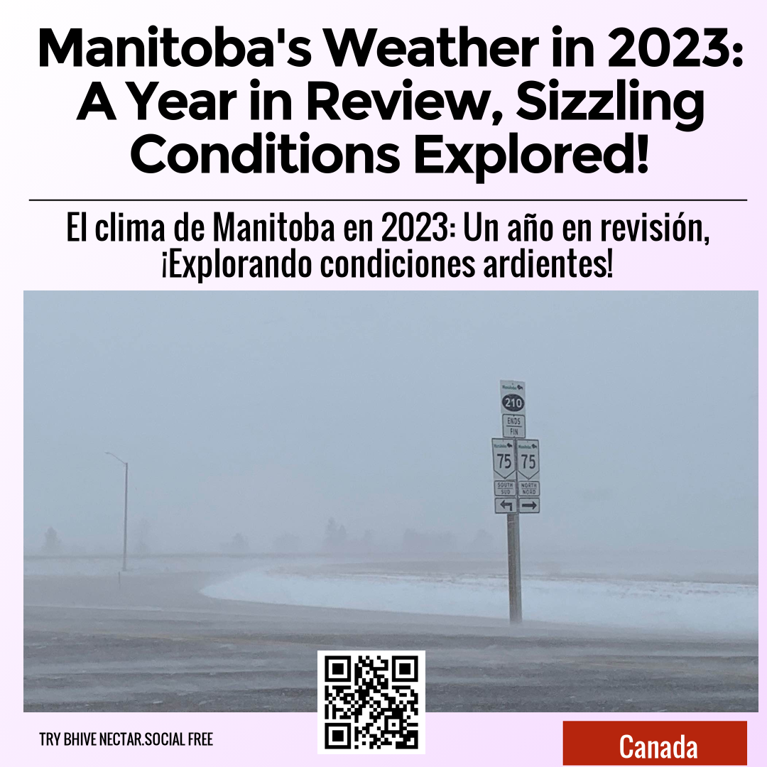 Manitoba's Weather in 2023: A Year in Review, Sizzling Conditions Explored!
