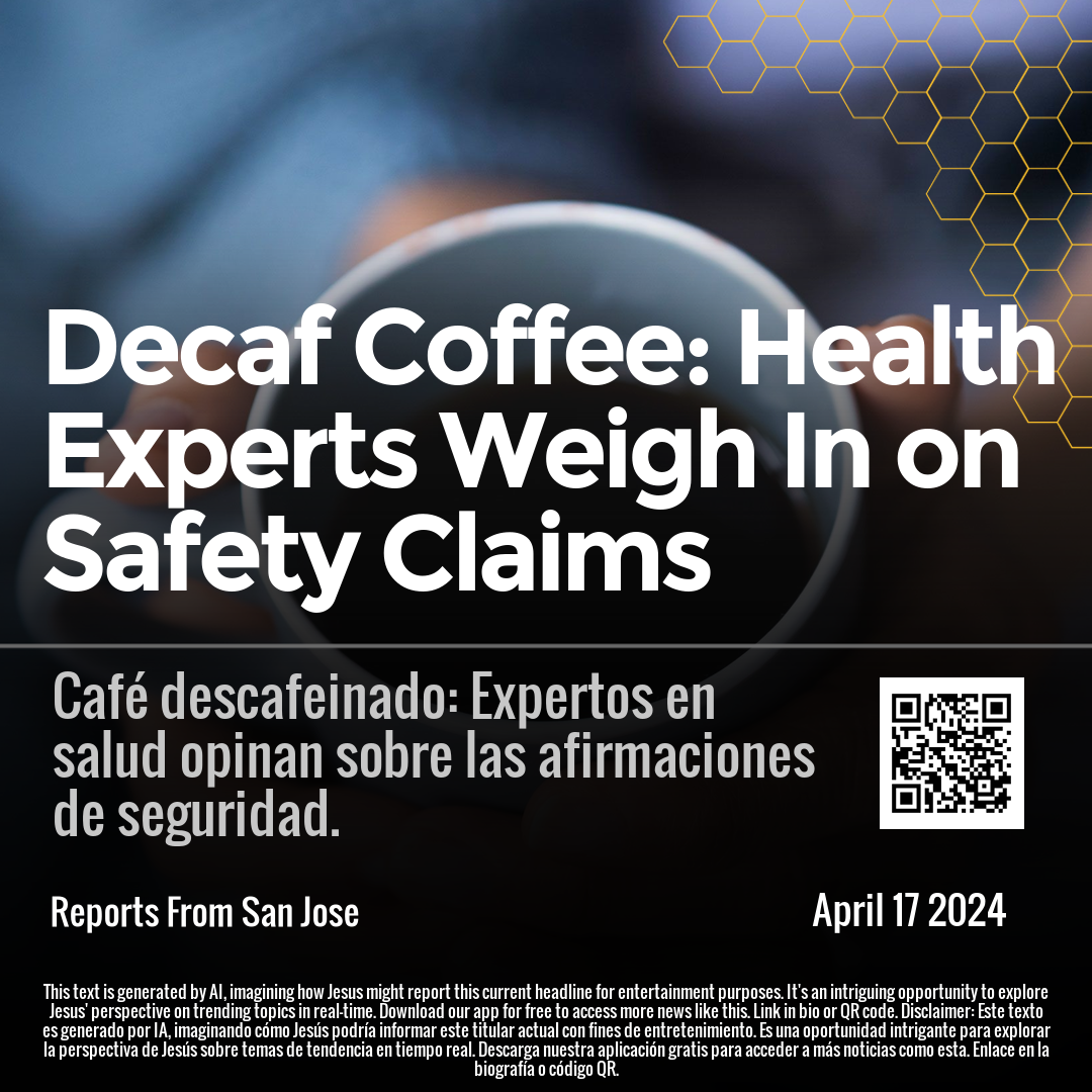 Decaf Coffee: Health Experts Weigh In on Safety Claims