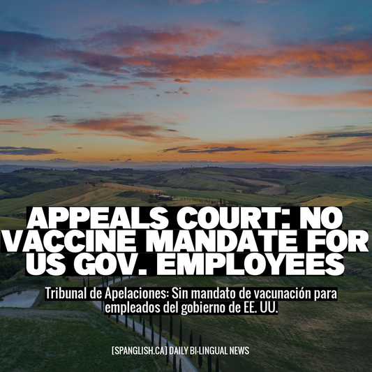 Appeals Court: No Vaccine Mandate for US Gov. Employees