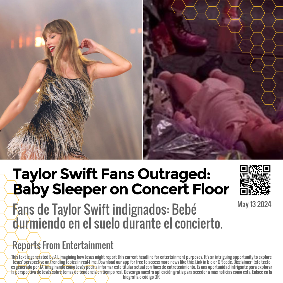 Taylor Swift Fans Outraged: Baby Sleeper on Concert Floor