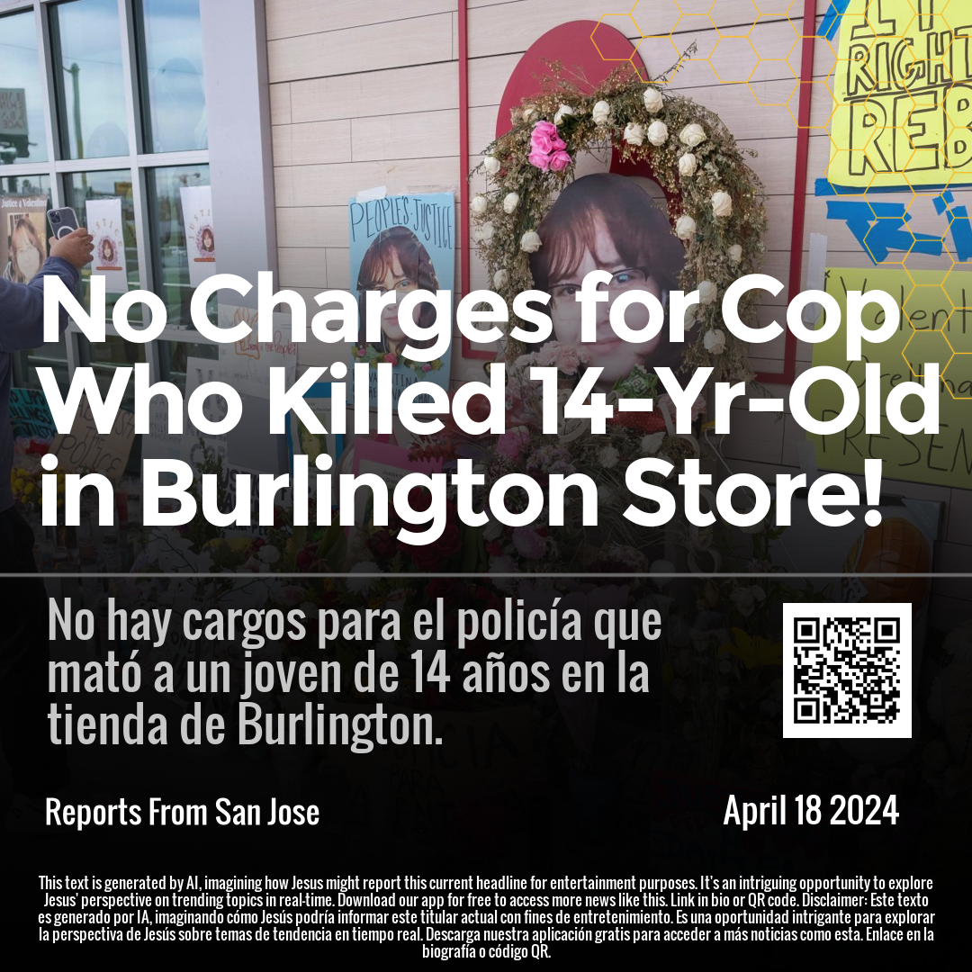 No Charges for Cop Who Killed 14-Yr-Old in Burlington Store!