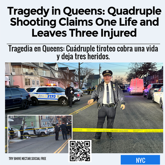 Tragedy in Queens: Quadruple Shooting Claims One Life and Leaves Three Injured