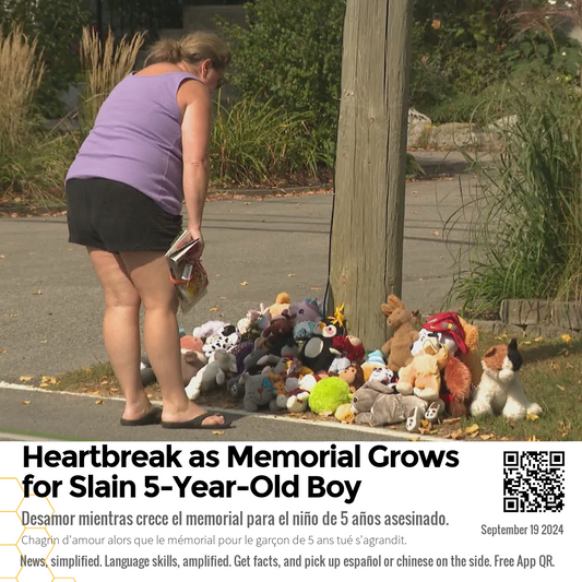 Heartbreak as Memorial Grows for Slain 5-Year-Old Boy