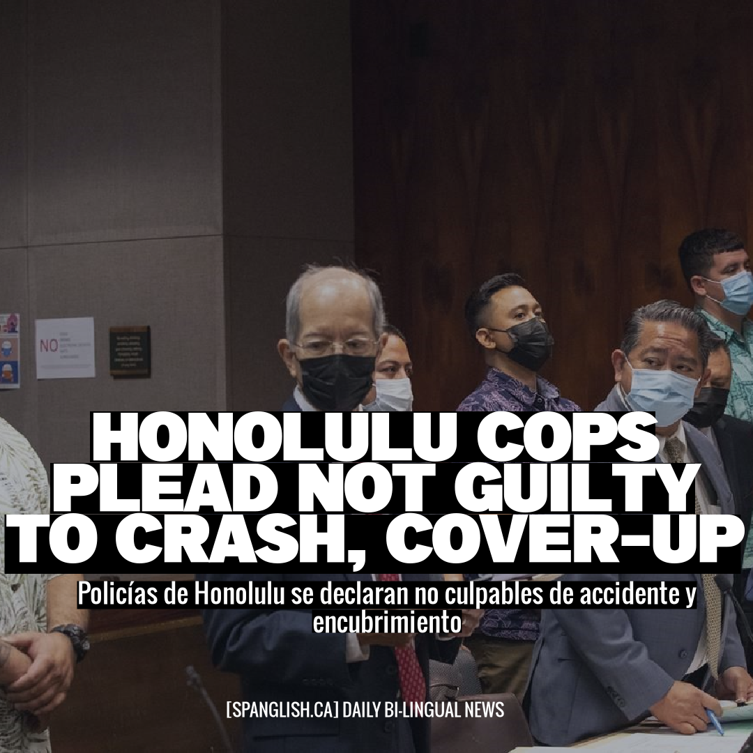 Honolulu Cops Plead Not Guilty to Crash, Cover-Up
