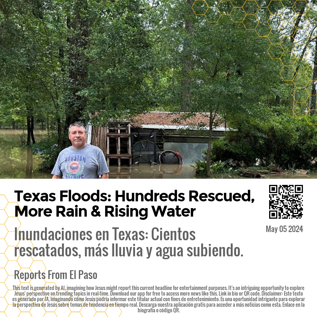 Texas Floods: Hundreds Rescued, More Rain & Rising Water