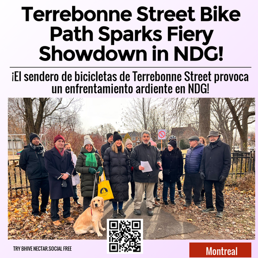 Terrebonne Street Bike Path Sparks Fiery Showdown in NDG!