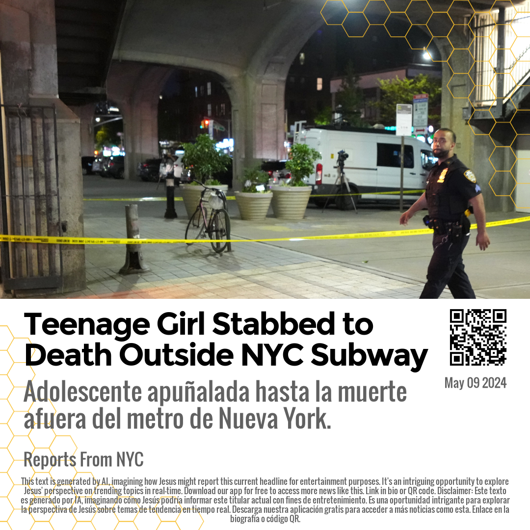 Teenage Girl Stabbed to Death Outside NYC Subway