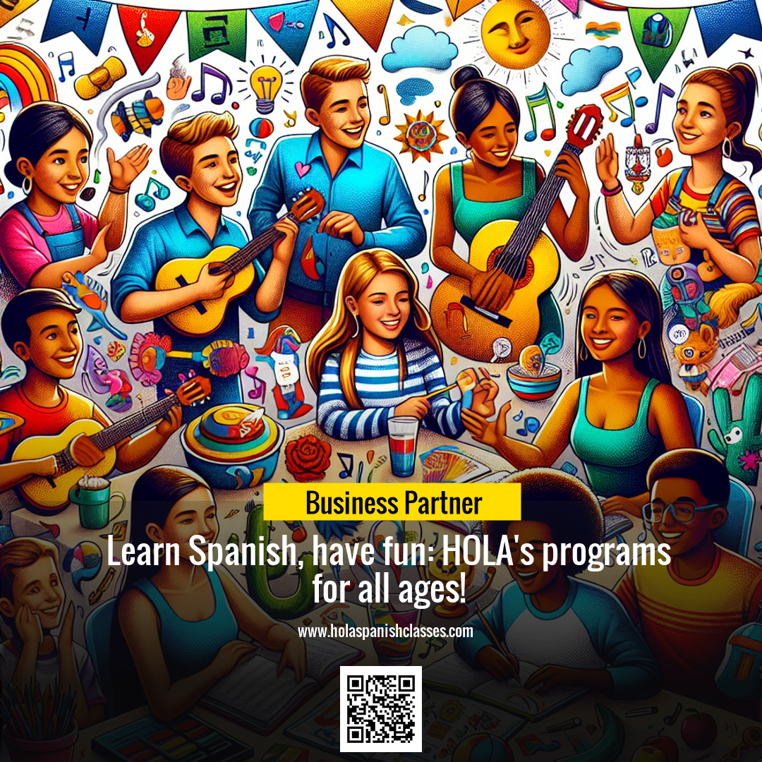 Learn Spanish, have fun: HOLA's programs for all ages!