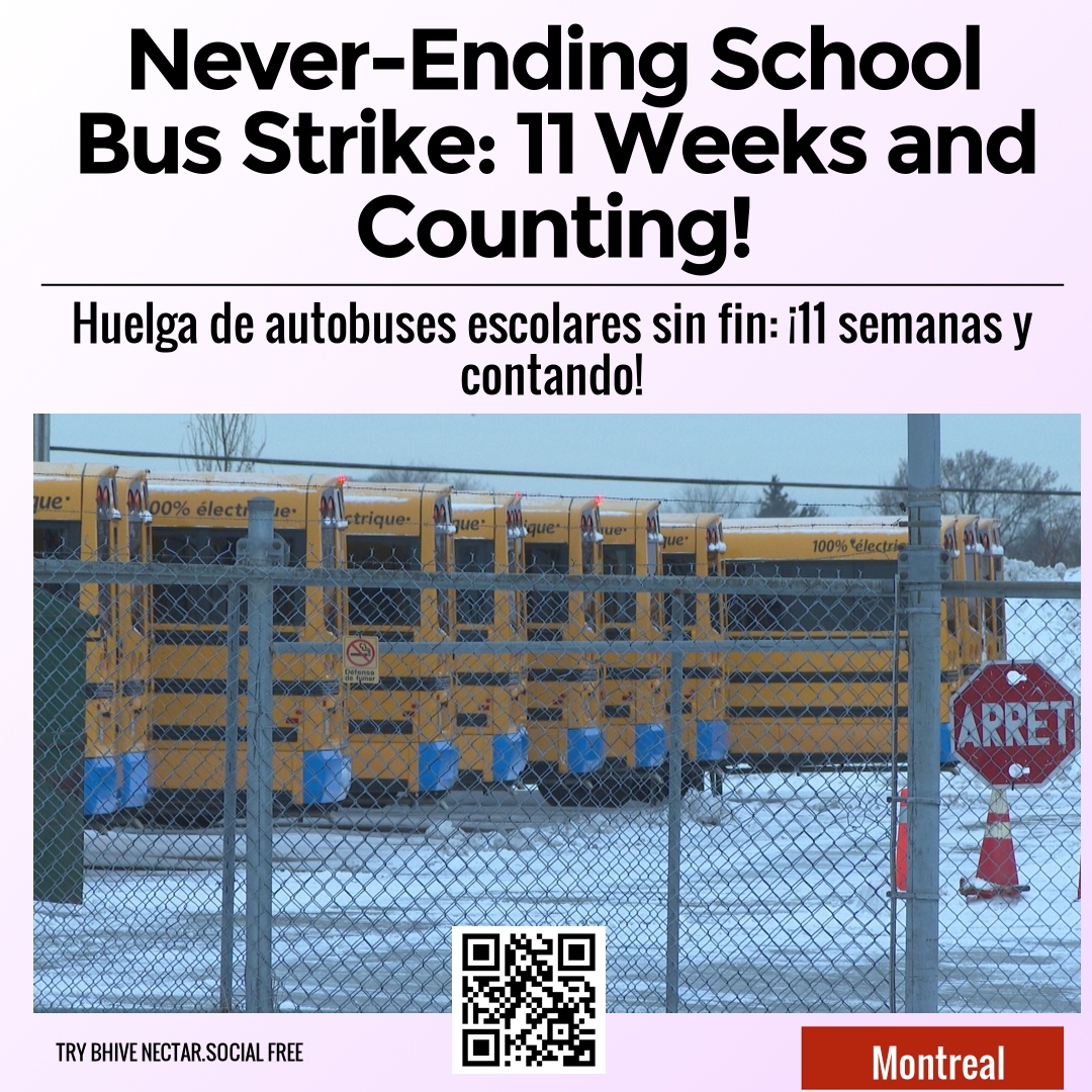 Never-Ending School Bus Strike: 11 Weeks and Counting!