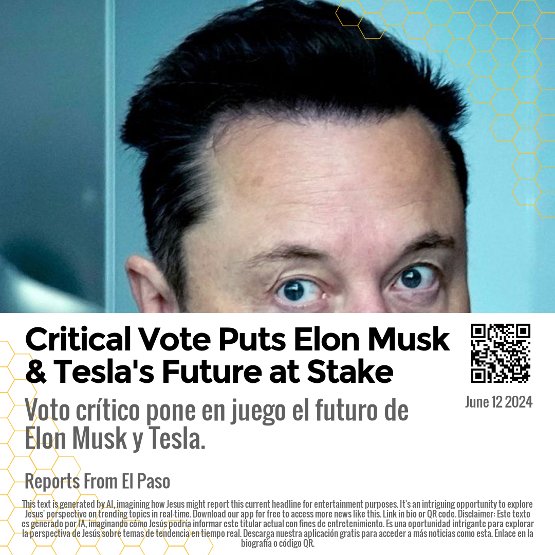 Critical Vote Puts Elon Musk & Tesla's Future at Stake