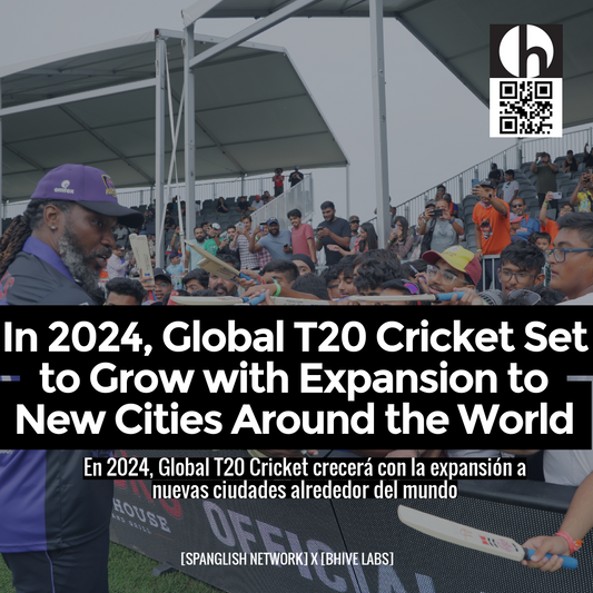 In 2024, Global T20 Cricket Set to Grow with Expansion to New Cities Around the World