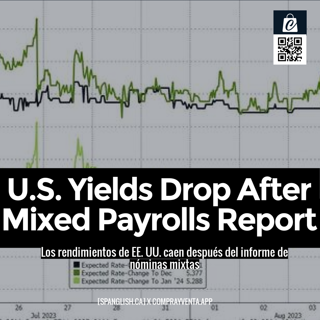 U.S. Yields Drop After Mixed Payrolls Report