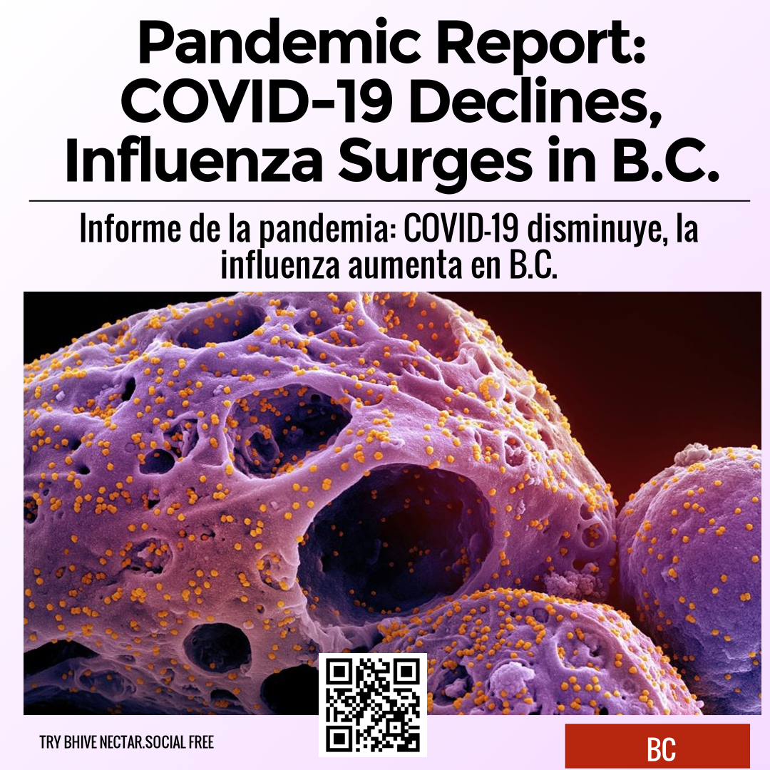 Pandemic Report: COVID-19 Declines, Influenza Surges in B.C.