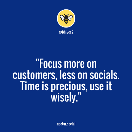 Boost Sales & Leadership Effectiveness: BHIVE Nectar Manages Social Channels While You Build Key Relationships