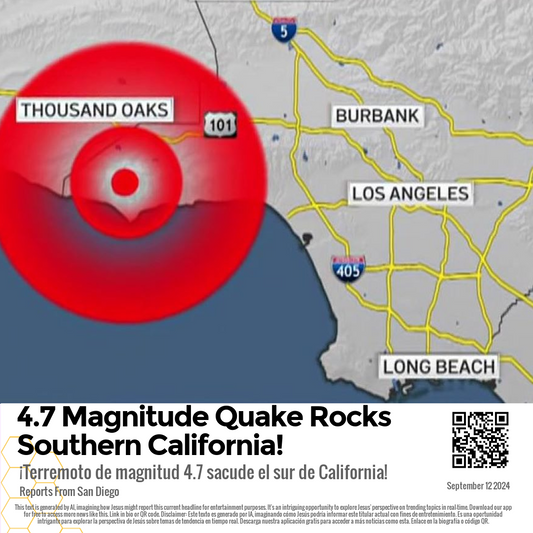 4.7 Magnitude Quake Rocks Southern California!