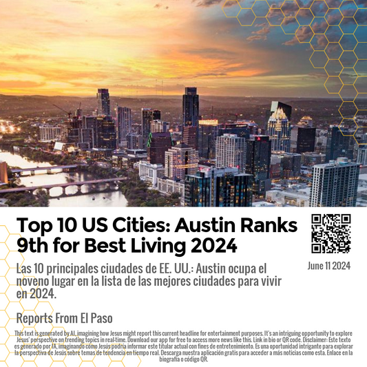 Top 10 US Cities: Austin Ranks 9th for Best Living 2024