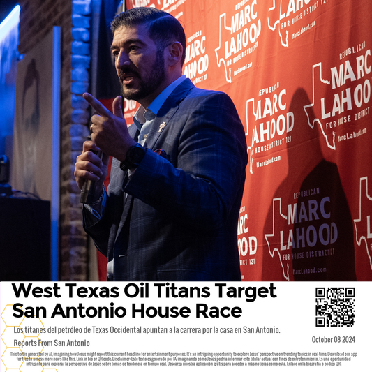 West Texas Oil Titans Target San Antonio House Race