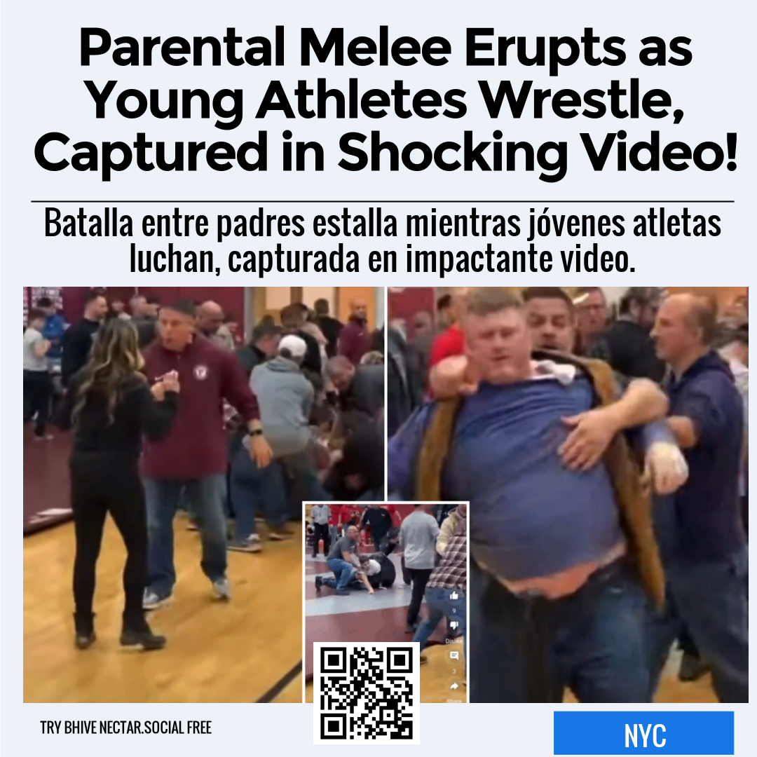 Parental Melee Erupts as Young Athletes Wrestle, Captured in Shocking Video!