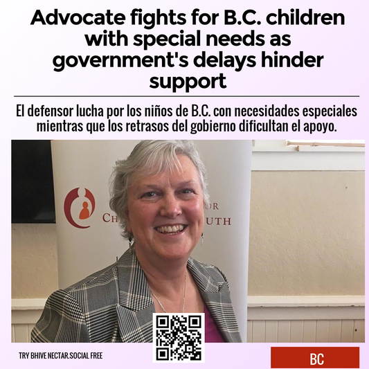 Advocate fights for B.C. children with special needs as government's delays hinder support