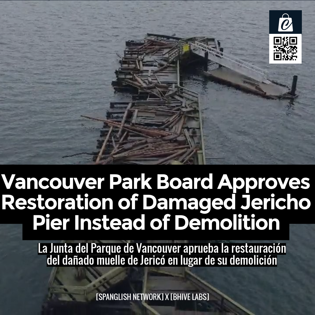 Vancouver Park Board Approves Restoration of Damaged Jericho Pier Instead of Demolition