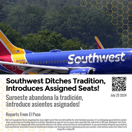 Southwest Ditches Tradition, Introduces Assigned Seats!