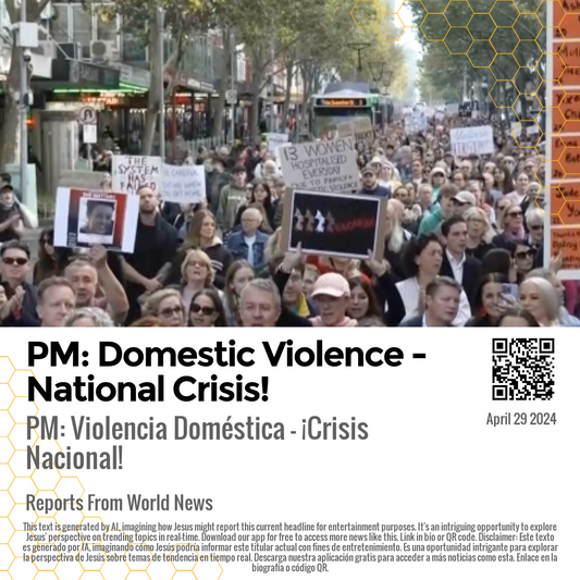 PM: Domestic Violence - National Crisis!