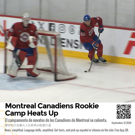 Montreal Canadiens Rookie Camp Heats Up