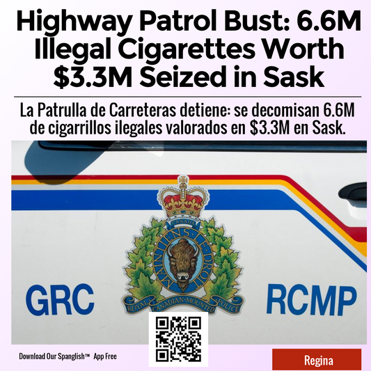 Highway Patrol Bust: 6.6M Illegal Cigarettes Worth $3.3M Seized in Sask