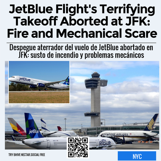 JetBlue Flight's Terrifying Takeoff Aborted at JFK: Fire and Mechanical Scare