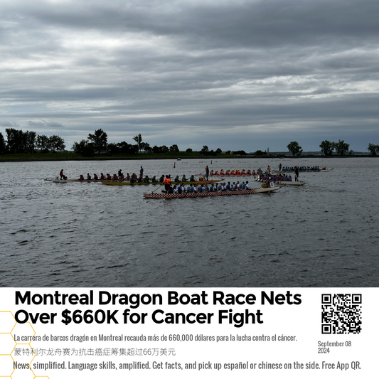 Montreal Dragon Boat Race Nets Over $660K for Cancer Fight