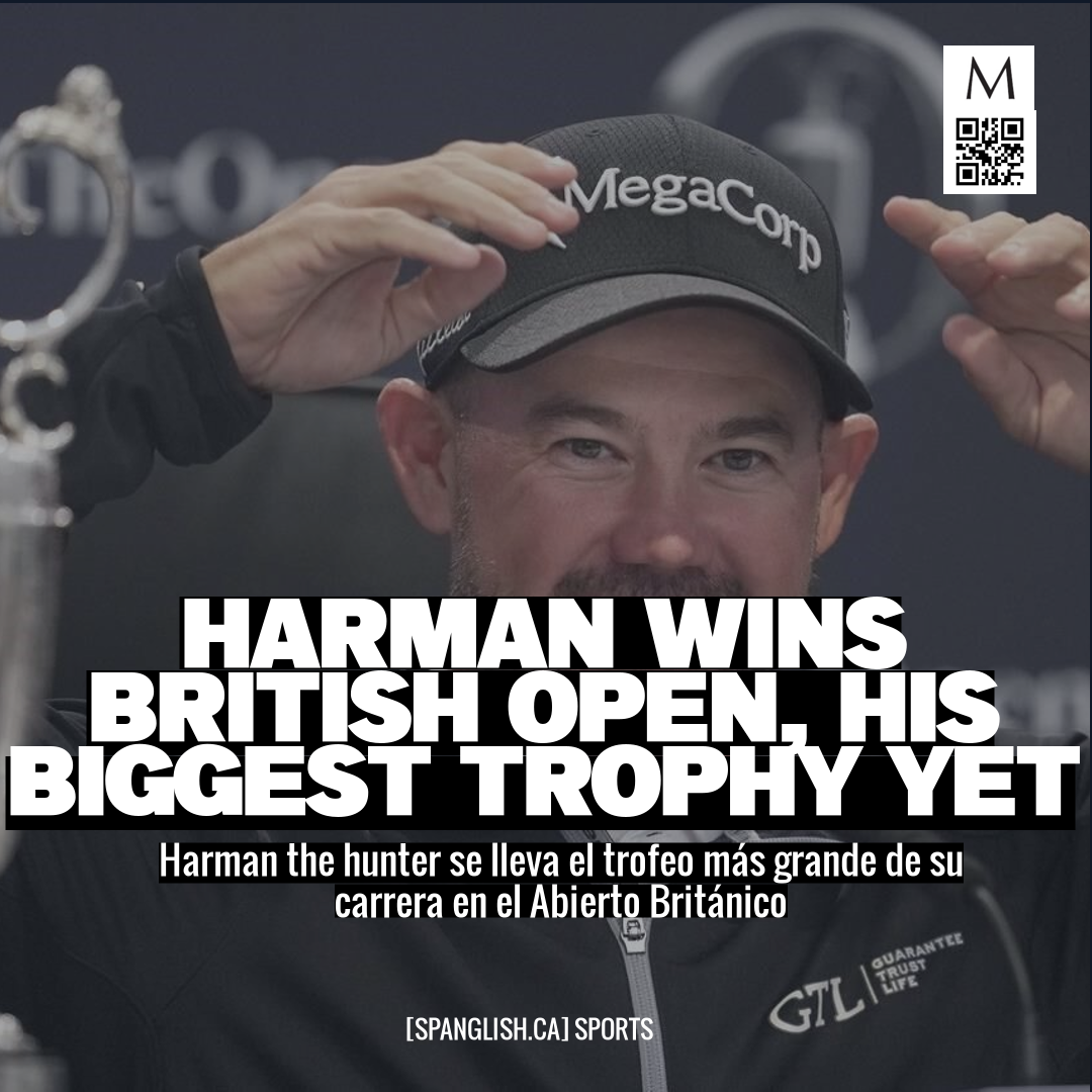 Harman Wins British Open, His Biggest Trophy Yet