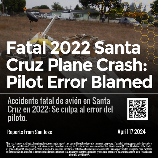 Fatal 2022 Santa Cruz Plane Crash: Pilot Error Blamed