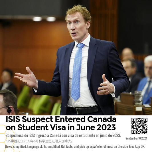 ISIS Suspect Entered Canada on Student Visa in June 2023