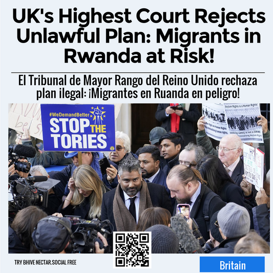 UK's Highest Court Rejects Unlawful Plan: Migrants in Rwanda at Risk!