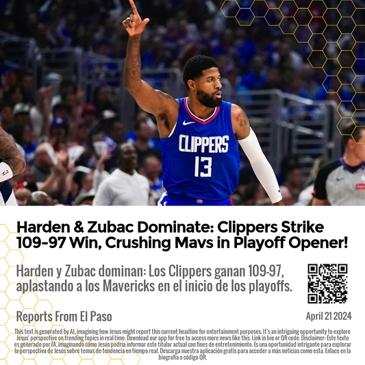 Harden & Zubac Dominate: Clippers Strike 109-97 Win, Crushing Mavs in Playoff Opener!