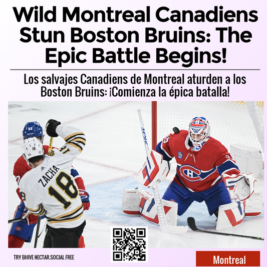 Wild Montreal Canadiens Stun Boston Bruins: The Epic Battle Begins!