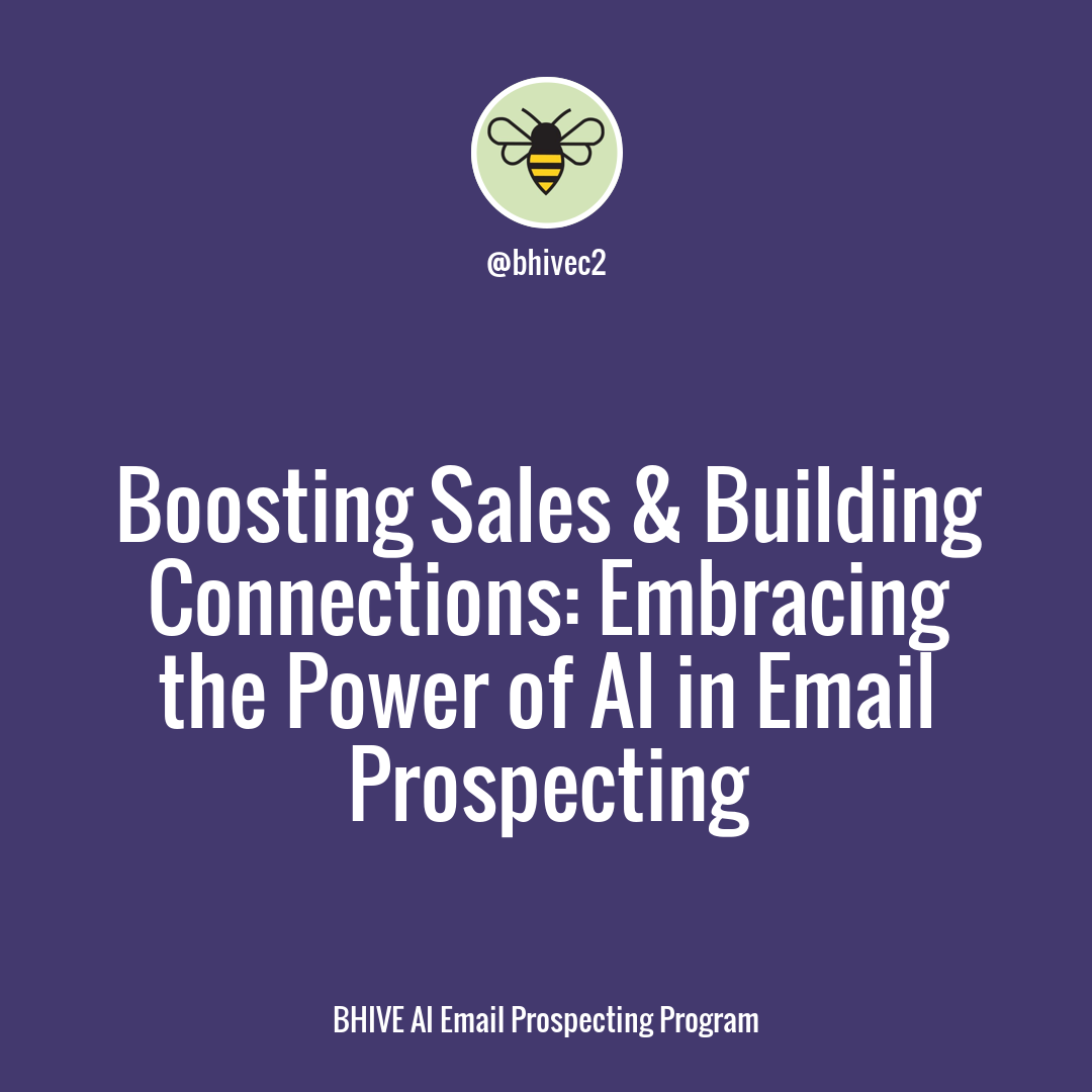 Maximizing Sales Success: Harness the Power of AI Email Prospecting for Better Customer Acquisition and Relationships