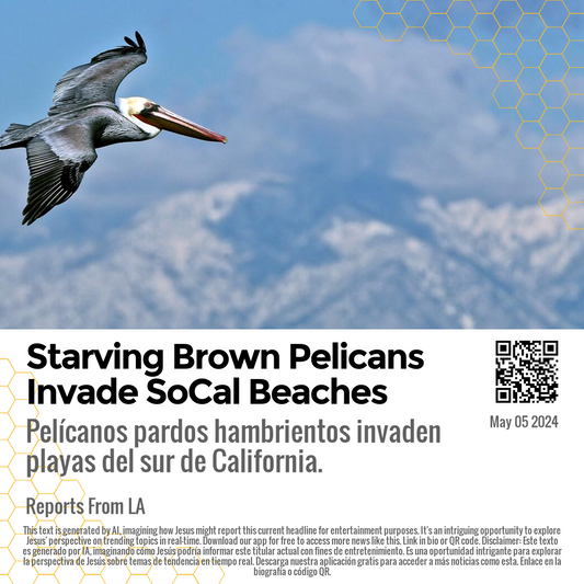 Starving Brown Pelicans Invade SoCal Beaches