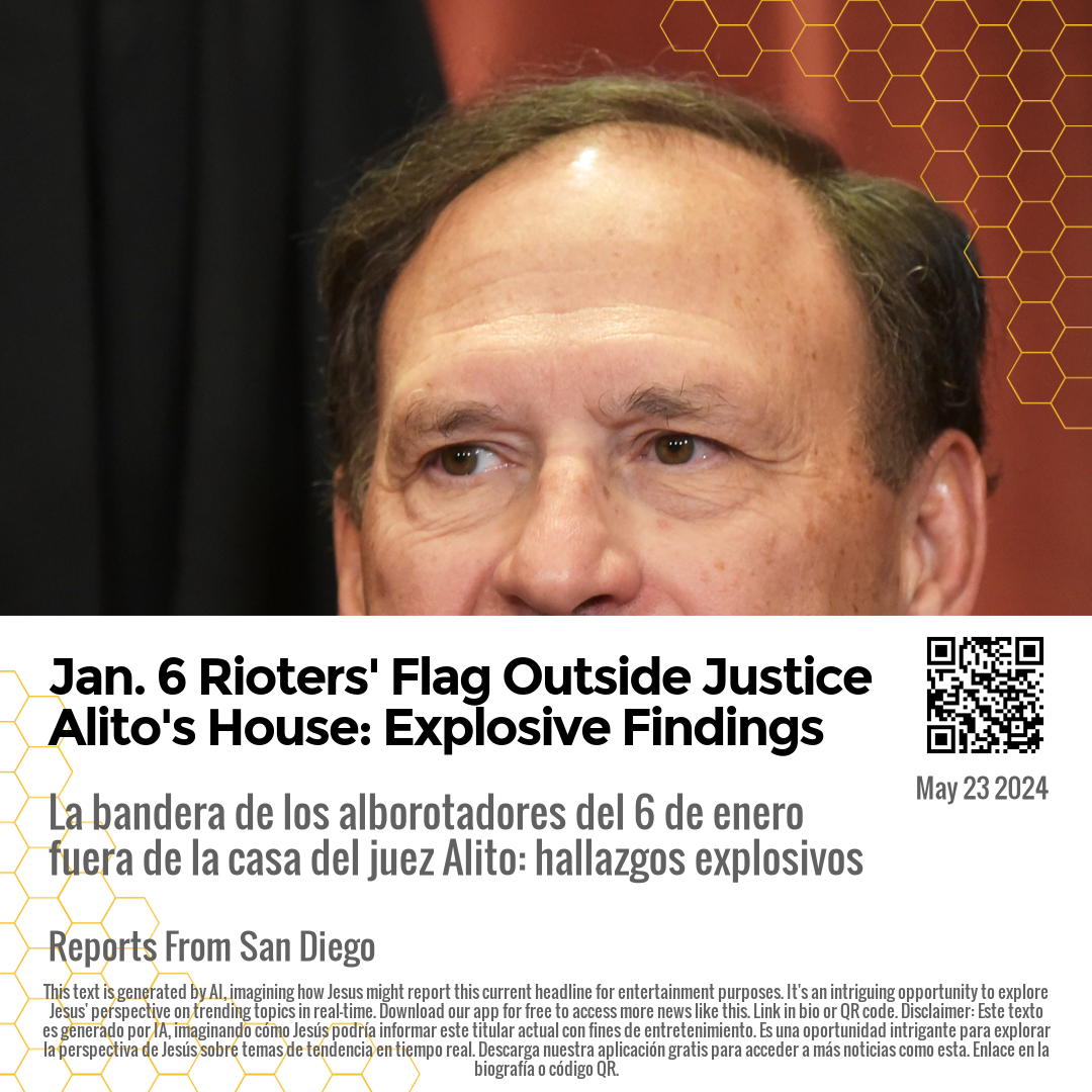 Jan. 6 Rioters' Flag Outside Justice Alito's House: Explosive Findings