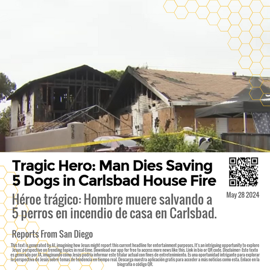 Tragic Hero: Man Dies Saving 5 Dogs in Carlsbad House Fire