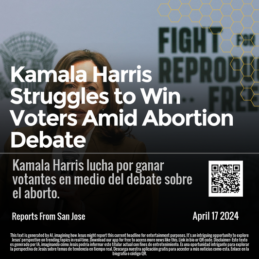 Kamala Harris Struggles to Win Voters Amid Abortion Debate