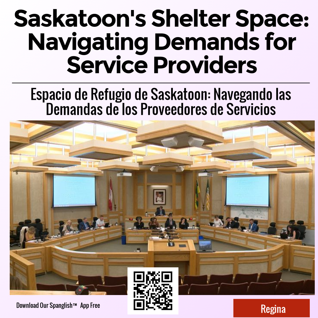 Saskatoon's Shelter Space: Navigating Demands for Service Providers