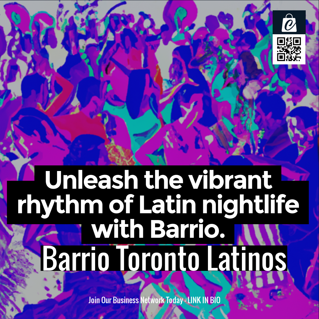 Unleash the vibrant rhythm of Latin nightlife with Barrio.