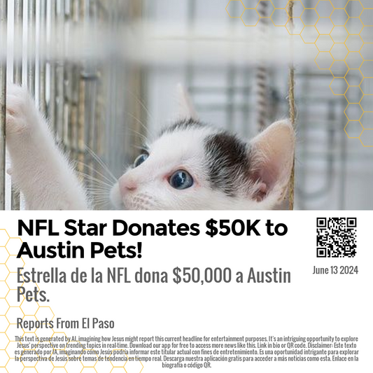 NFL Star Donates $50K to Austin Pets!