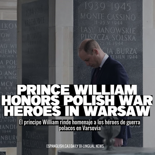 Prince William Honors Polish War Heroes in Warsaw