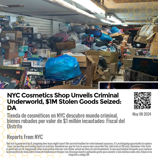 NYC Cosmetics Shop Unveils Criminal Underworld, $1M Stolen Goods Seized: DA