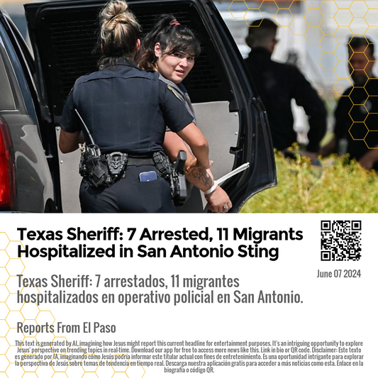 Texas Sheriff: 7 Arrested, 11 Migrants Hospitalized in San Antonio Sting