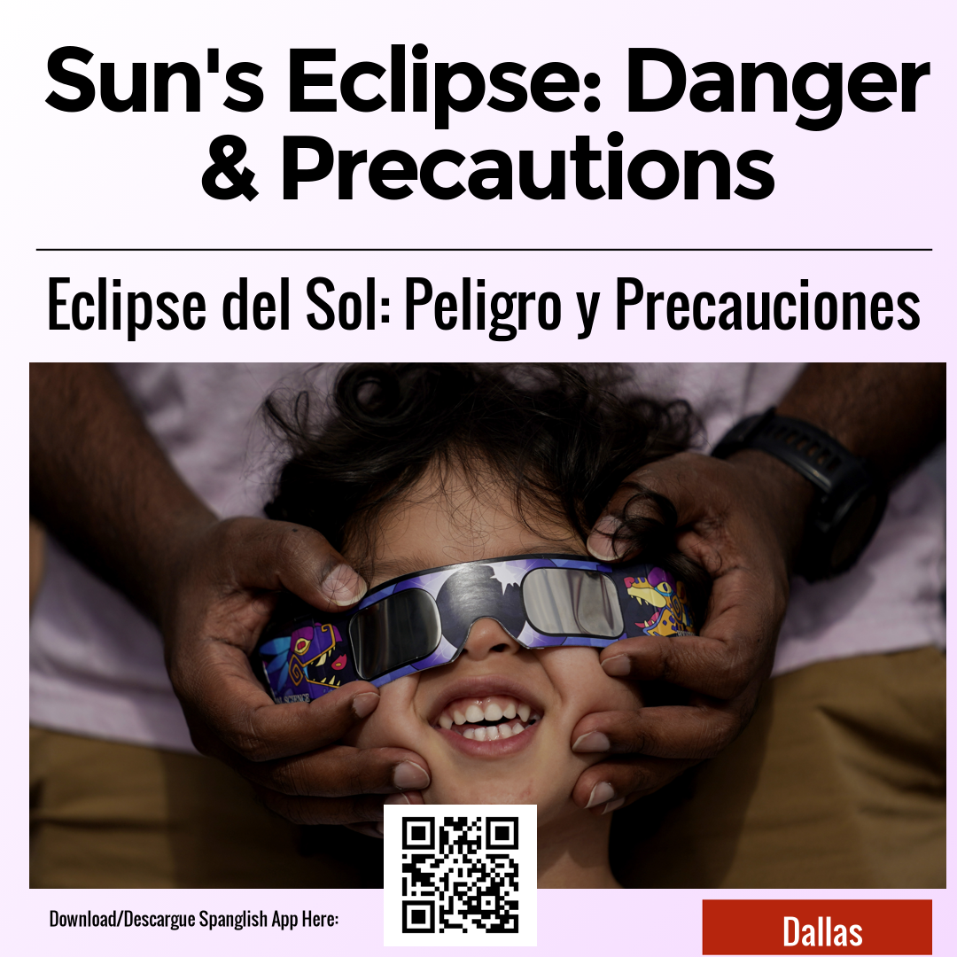 Sun's Eclipse: Danger & Precautions