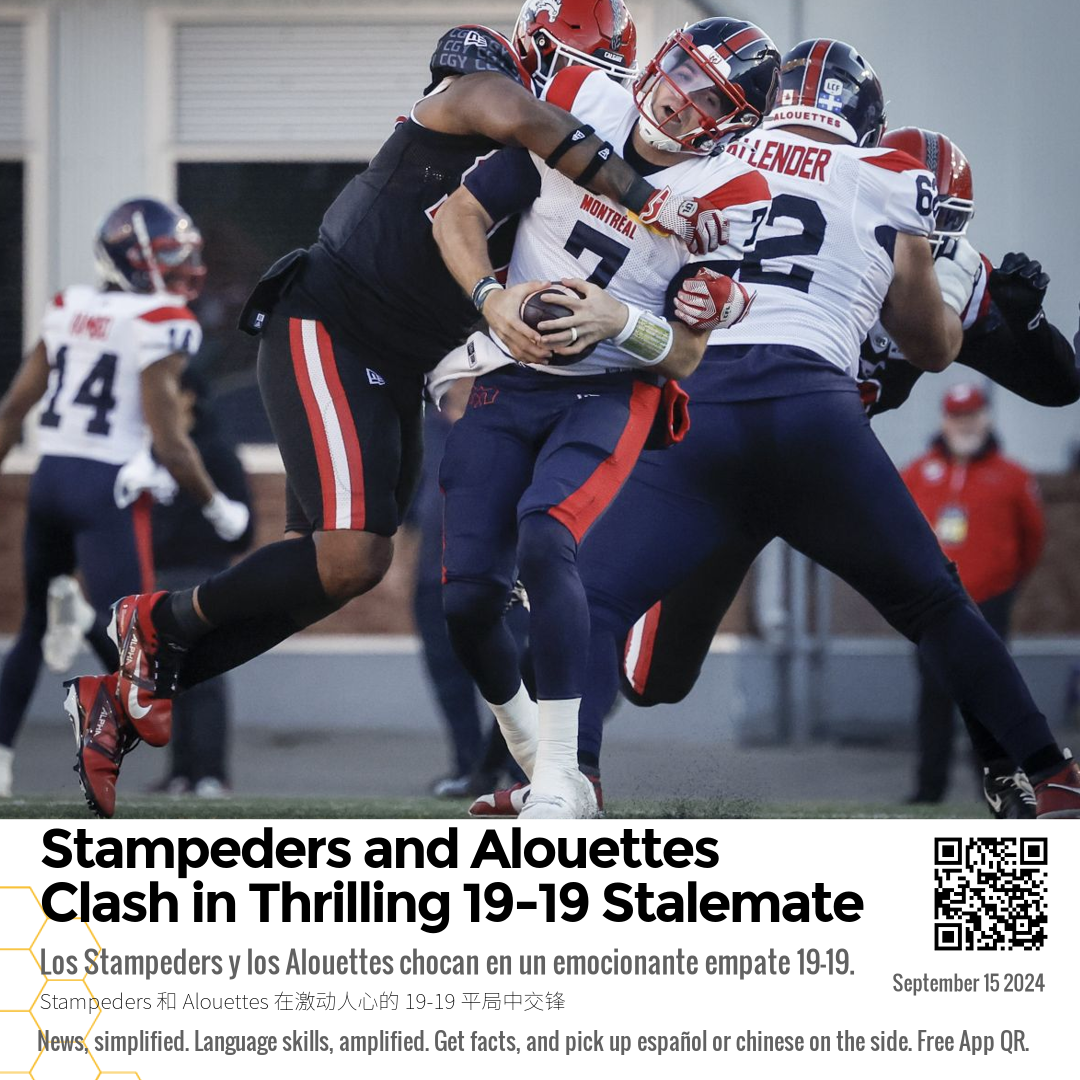 Stampeders and Alouettes Clash in Thrilling 19-19 Stalemate